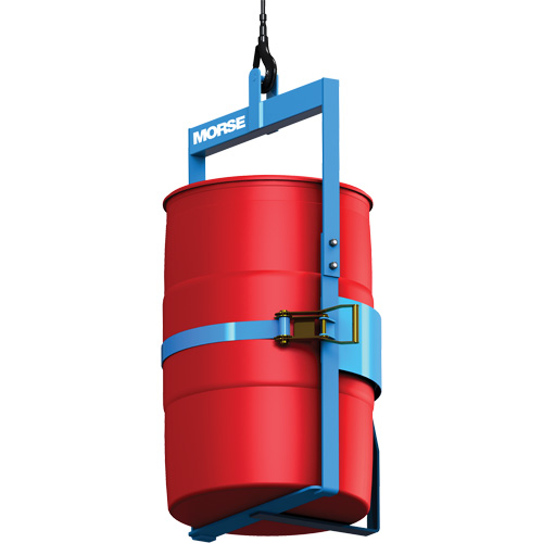 Appareil de levage pour baril avec crochet sur le dessous, Cap. 1000 lb/454 kg Distribution Jean Lapalme
