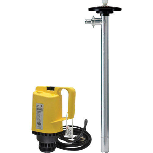 Electric Drum Pumps, Stainless Steel, 54.5 GPM Distribution Jean Lapalme