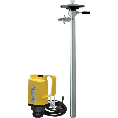 Electric Drum Pumps, Stainless Steel, 51 GPM Distribution Jean Lapalme
