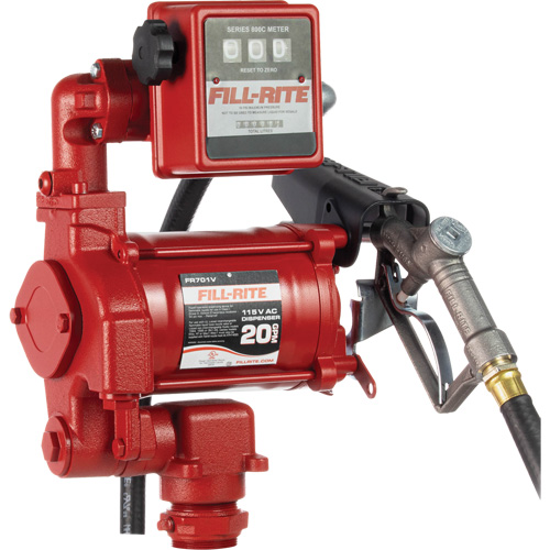 Pompes &agrave; palettes, rotatives & utilitaires, c.a., 115 V, 20 gal./min Distribution Jean Lapalme