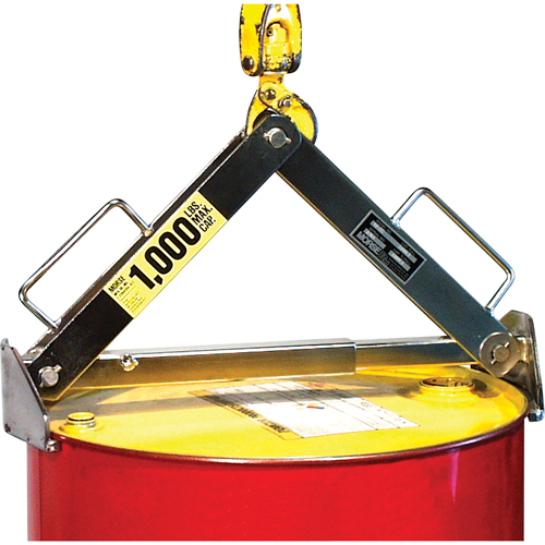Leveur de baril, 30 - 85 gal. US (25 - 70 gal. imp.), Cap. 1000 lb/454 kg Distribution Jean Lapalme