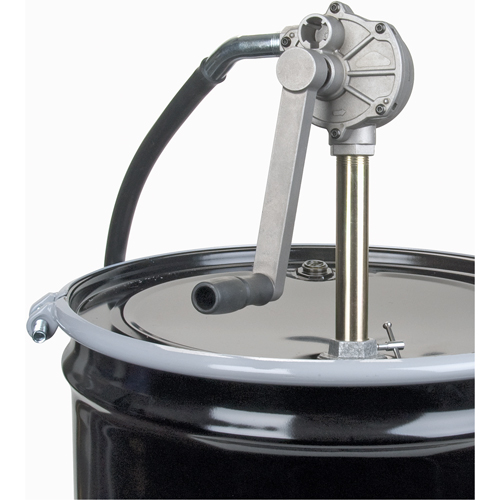Pompes rotatives pour barils, Aluminium, Pour capacit&eacute; 15-55 gal., 6-3/4 oz par r&eacute;volution Distribution Jean Lapalme