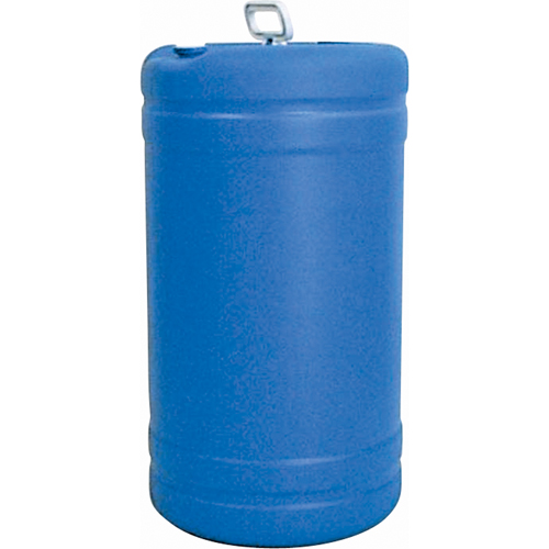 Barils en poly&eacute;thyl&egrave;ne &agrave; ouverture &eacute;troite, 15 gal. US (12,49 gal. imp.), Dessus ferm&eacute;, Bleu Distribution Jean Lapalme
