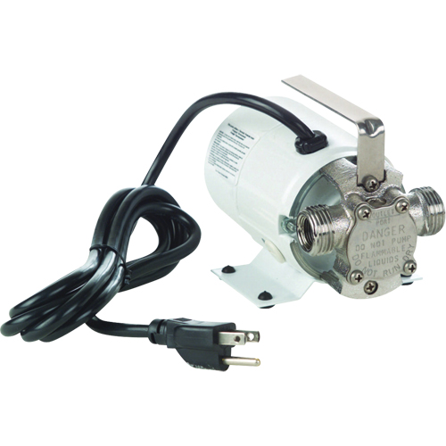 Non-Submersible, Self-Priming Plated Brass Transfer Pumps - Pump Only, 115 V, 360 GPH, 1/10 HP Distribution Jean Lapalme