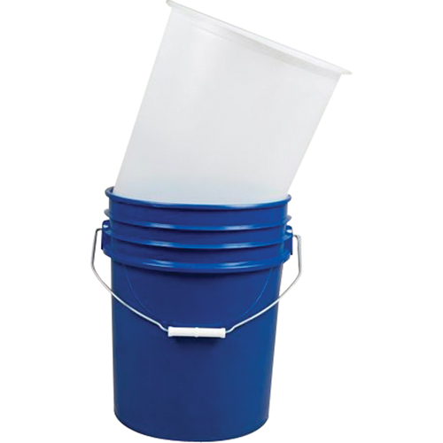 Doublures pour seaux en acier, 11-1/4" dia. x 12-1/4" h, 5 gal. US (4,16 gal. imp.) capacit&eacute; Distribution Jean Lapalme