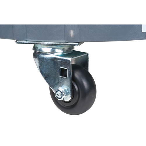 Leak Containment Drum Dolly, 24.25" dia. X 7.625" H, 1.5 US Gal. Spill Cap. Distribution Jean Lapalme