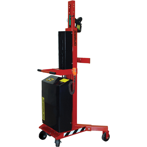Manipulateur ergonomique de baril &agrave; lev&eacute;e motoris&eacute;e, DM-100-PL, 30 - 85 gal. US (25 - 70 gal. imp.) Distribution Jean Lapalme