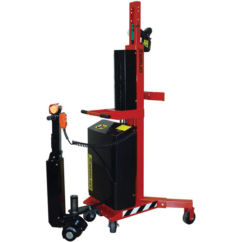 Ergonomic Drum Handler Power Lift & Drive - DM-1100-PLD, 30 - 85 US Gal. (25 - 70 Imperial Gal.) Distribution Jean Lapalme