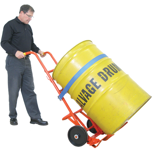 Chariot pour baril Overpack de s&eacute;rie 45BTW, Fabriqu&eacute; en Acier, 30 - 85 gal. US (25 - 70 gal. imp.) Distribution Jean Lapalme