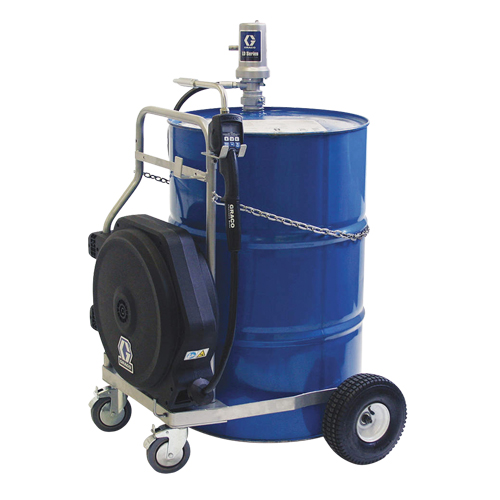 Pompe &agrave; huile pneumatique de s&eacute;rie LD, 7,8 gal./min, Rapport de pression de 3:1 Distribution Jean Lapalme
