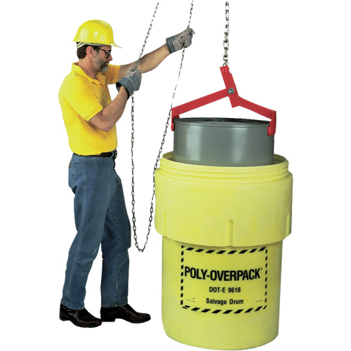 L&egrave;ve-baril, Baril de 85 gal. US (70 gal. imp.), Capacit&eacute; 1000 lb/454 kg Distribution Jean Lapalme