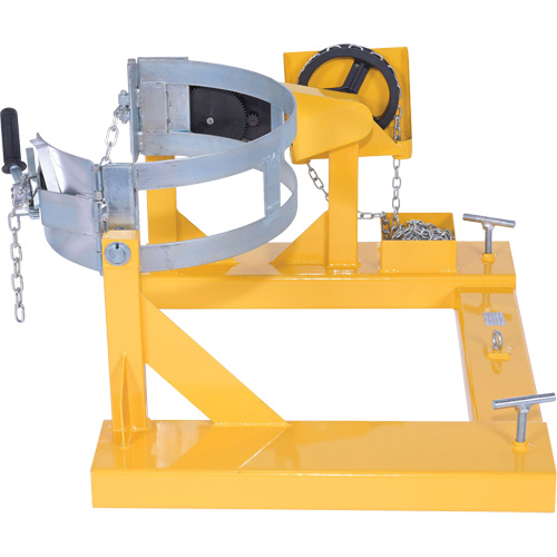 Porte-baril pour chariot &agrave; fourche, Pour 55 gal. US (45,8 gal imp&eacute;rial) Distribution Jean Lapalme