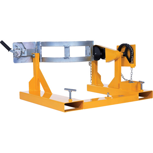 Porte-baril pour chariot &agrave; fourche, Pour 55 gal. US (45,8 gal imp&eacute;rial) Distribution Jean Lapalme
