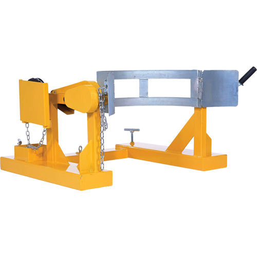 Porte-baril pour chariot &agrave; fourche, Pour 55 gal. US (45,8 gal imp&eacute;rial) Distribution Jean Lapalme