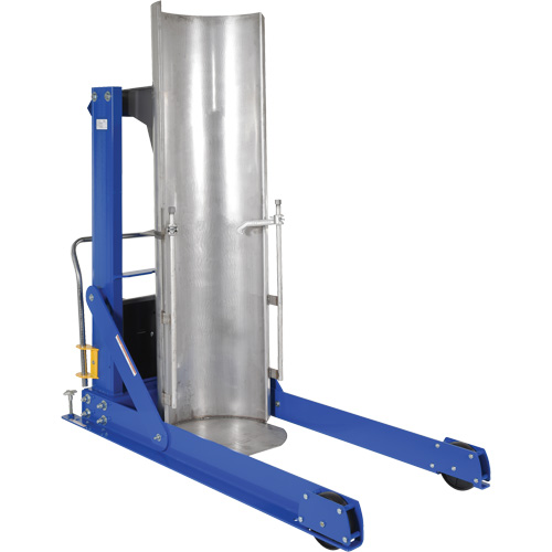 Tombereau hydraulique portatif pour baril, Pour 30 - 55 gal. US (25 - 45,8 gal. imp.) Distribution Jean Lapalme