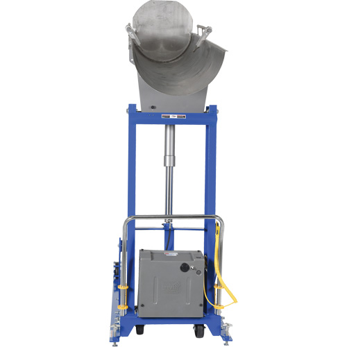 Tombereau hydraulique portatif pour baril, Pour 30 - 55 gal. US (25 - 45,8 gal. imp.) Distribution Jean Lapalme