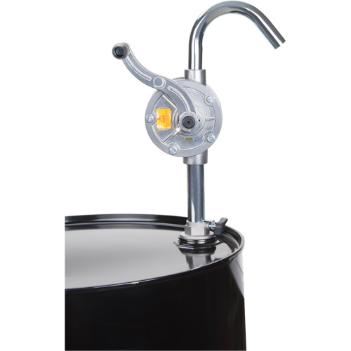 Rotary Drum Pump, Aluminum, Fits 5-55 Gal., 9.5 oz./Stroke Distribution Jean Lapalme