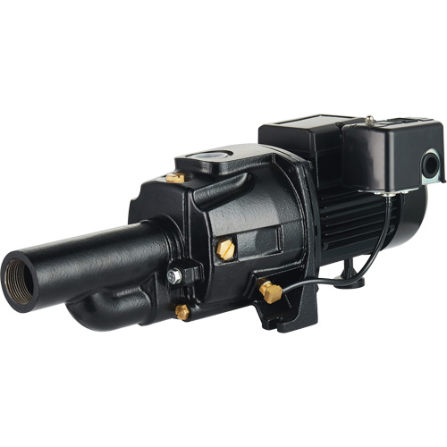 Pompe &agrave; jet en fonte &agrave; double tension transformable, 115 V/230 V, 1400 gal./h, 3/4 CV Distribution Jean Lapalme