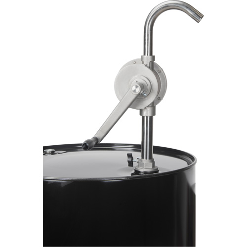 Rotary Type Drum Pump, Stainless Steel, Fits 55 Gal., 12 oz./Stroke Distribution Jean Lapalme