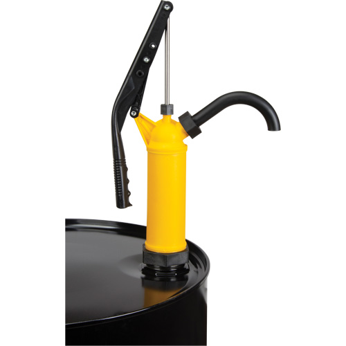 Lever-Type Drum Pump, Polypropylene, 14 oz./Stroke, Fits 5-55 Gal. Distribution Jean Lapalme