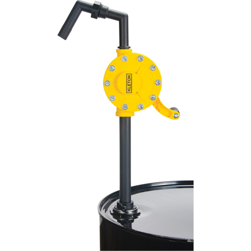 Rotary Type Drum Pump, Polypropylene, Fits 15 - 55 US Gal., 8 oz./Stroke Distribution Jean Lapalme