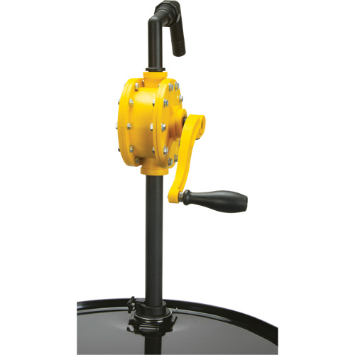 Rotary Type Drum Pump, Polypropylene, Fits 15 - 55 US Gal., 8 oz./Stroke Distribution Jean Lapalme