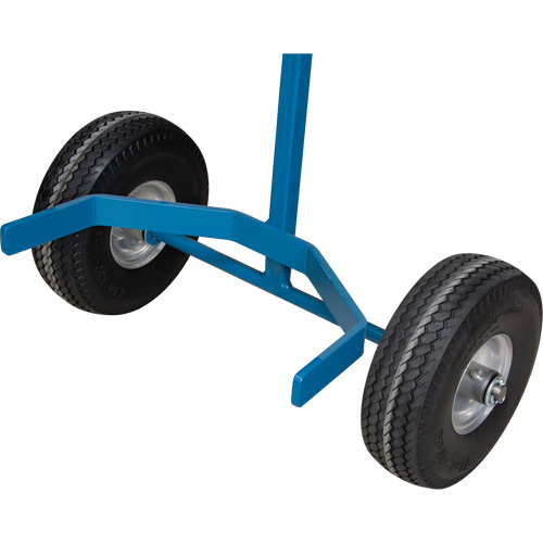 Cylinder Cart, Flat-Free Wheels, 15-1/2" W x 14-1/4" L Base, 600 lbs. Distribution Jean Lapalme