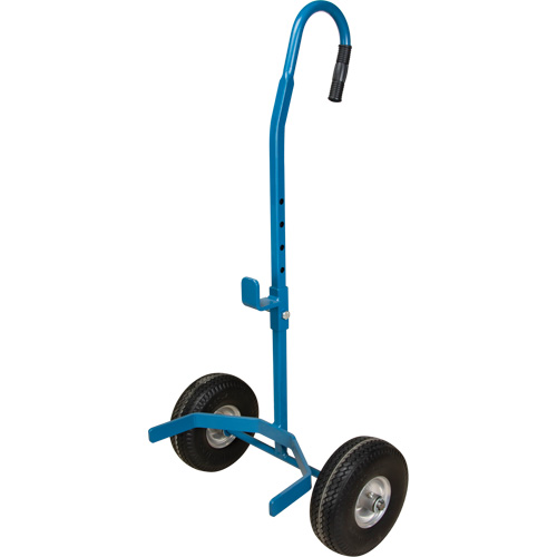 Cylinder Cart, Flat-Free Wheels, 15-1/2" W x 14-1/4" L Base, 600 lbs. Distribution Jean Lapalme