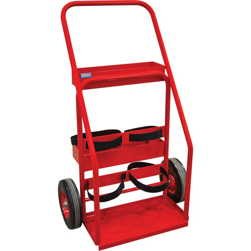 Chariot de prevention d'incendie pour travaux &agrave; chaud, Roues Semi-pneumatique, Base de 17,75" la x 8,9" lo, 100 lb Distribution Jean Lapalme