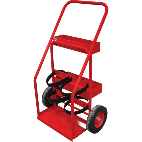Chariot de prevention d'incendie pour travaux &agrave; chaud, Roues Semi-pneumatique, Base de 17,75" la x 8,9" lo, 100 lb Distribution Jean Lapalme