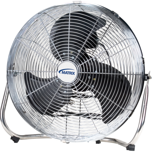 Ventilateur sur pied haute vitesse, Commercial, 3 vitesses, Diam&egrave;tre de 18" Distribution Jean Lapalme