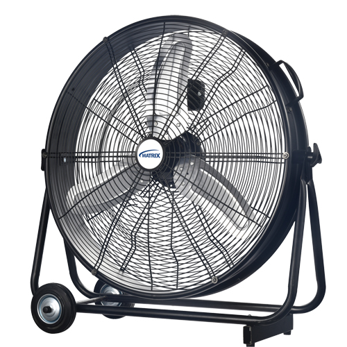Ventilateur l&eacute;ger mince &agrave; entraînement direct pour usage industriel, Industriel, 3 vitesses, Diam&egrave;tre de 24" Distribution Jean Lapalme