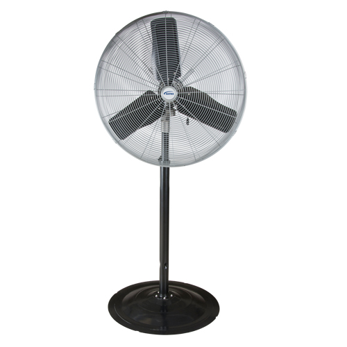Ventilateur oscillant sur socle avec moteur &eacute;tanche &agrave; l'eau, Robuste, 3 Vitesses, Diam&egrave;tre de 30" Distribution Jean Lapalme