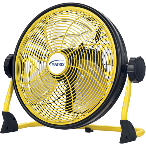 Rechargeable Indoor/Outdoor Fan with USB port, Commercial, Variable Speed, 12" Diameter Distribution Jean Lapalme