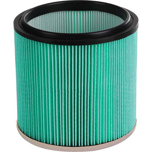 Filter for Wet & Dry Vacuums, Cartridge/Hepa, Fits 8 -10 US gal. Distribution Jean Lapalme