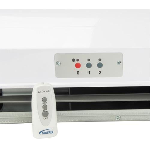 Air Curtain with Remote Control, 2 Speeds Distribution Jean Lapalme