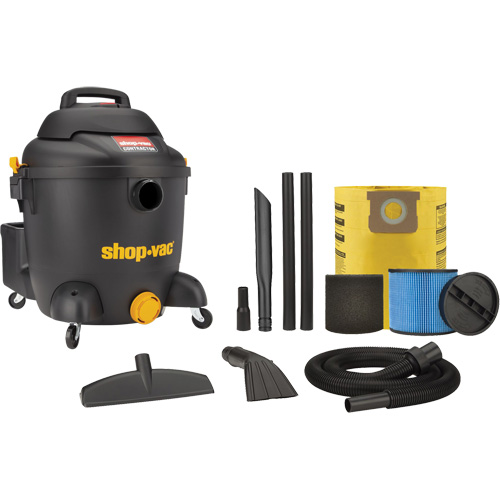 Aspirateur pour atelier, Secs-humides, 4,5 CV, 10 gal. US (37,9 litres) Distribution Jean Lapalme