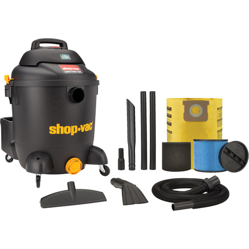 Aspirateur pour atelier SVX2, Secs-humides, 5,5 CV, 12 gal. US (45,4 litres) Distribution Jean Lapalme