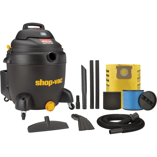 Aspirateur pour atelier SVX2, Secs-humides, 6,5 CV, 18 gal. US (68,1 litres) Distribution Jean Lapalme