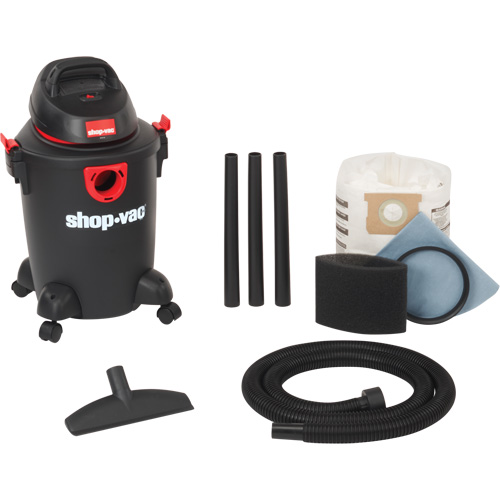 Aspirateur d'atelier s&eacute;rie bricolage & atelier, Secs-humides, 3,5 CV, 6 gal. US (22,7 litres) Distribution Jean Lapalme