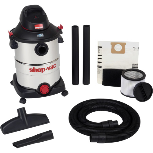 Aspirateur pour atelier SVX2, Secs-humides, 5,5 CV, 12 gal. US (45,4 litres) Distribution Jean Lapalme