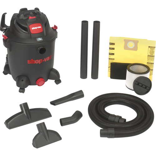 Aspirateur utilitaire pour atelier SVX2, Secs-humides, 5,5 CV, 12 gal. US (45,4 litres) Distribution Jean Lapalme