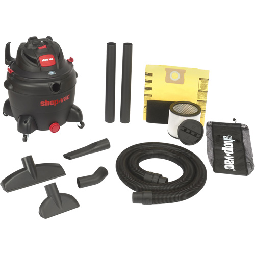 Aspirateur utilitaire pour atelier SVX2, Secs-humides, 6,5 CV, 16 gal. US (60,6 litres) Distribution Jean Lapalme