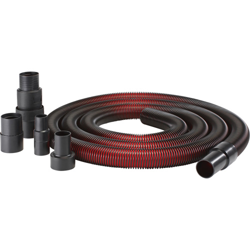 Tuyau 1-1/2" x 12' de qualit&eacute; sup&eacute;rieure r&eacute;sistant &agrave; l&eacute;crasement avec adaptateur Distribution Jean Lapalme