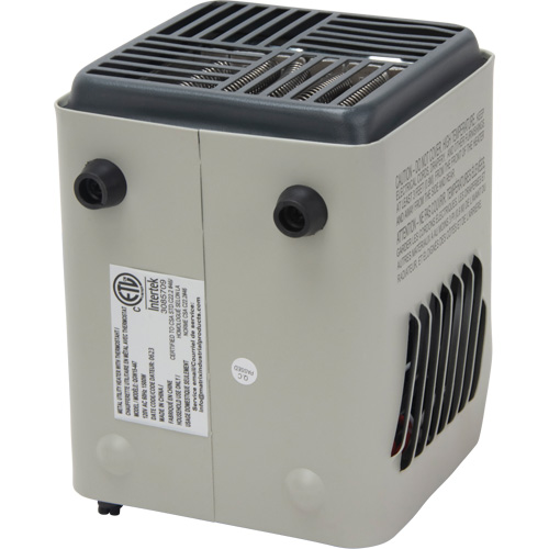 Radiateur portatif m&eacute;tallique datelier avec thermostat, Soufflant, &eacute;lectrique Distribution Jean Lapalme