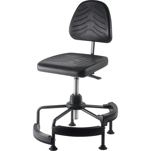 Industrial Stool, Stationary, Adjustable Height, 250 lbs. Capacity Distribution Jean Lapalme