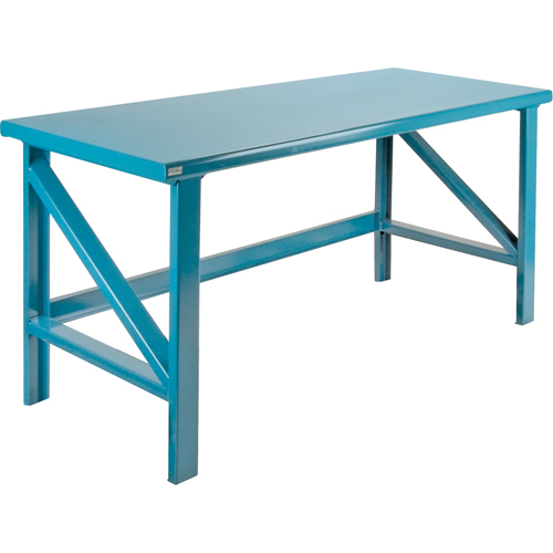 Extra Heavy-Duty Workbenches - All-Welded Benches, Steel Surface Distribution Jean Lapalme