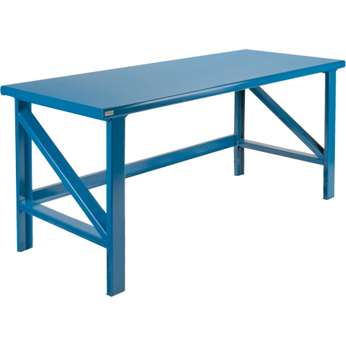 Extra Heavy-Duty Workbenches - All-Welded Benches, Steel Surface Distribution Jean Lapalme