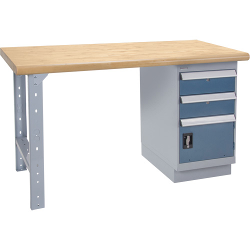 &eacute;tabli robuste, Porte a/combinaison de tiroirs, Cap 1500 lb, 72" la x 36" p, 34" h Distribution Jean Lapalme