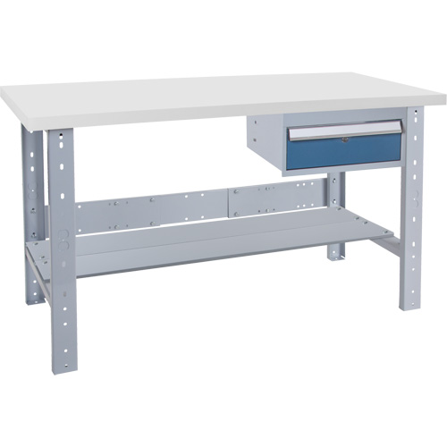 &eacute;tabli pr&eacute;conçu, 72" la x 30" p x 34" h, Capacit&eacute; 2500 lb Distribution Jean Lapalme